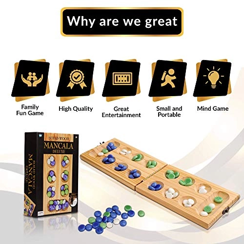 Mancala: Solid Wood Deluxe