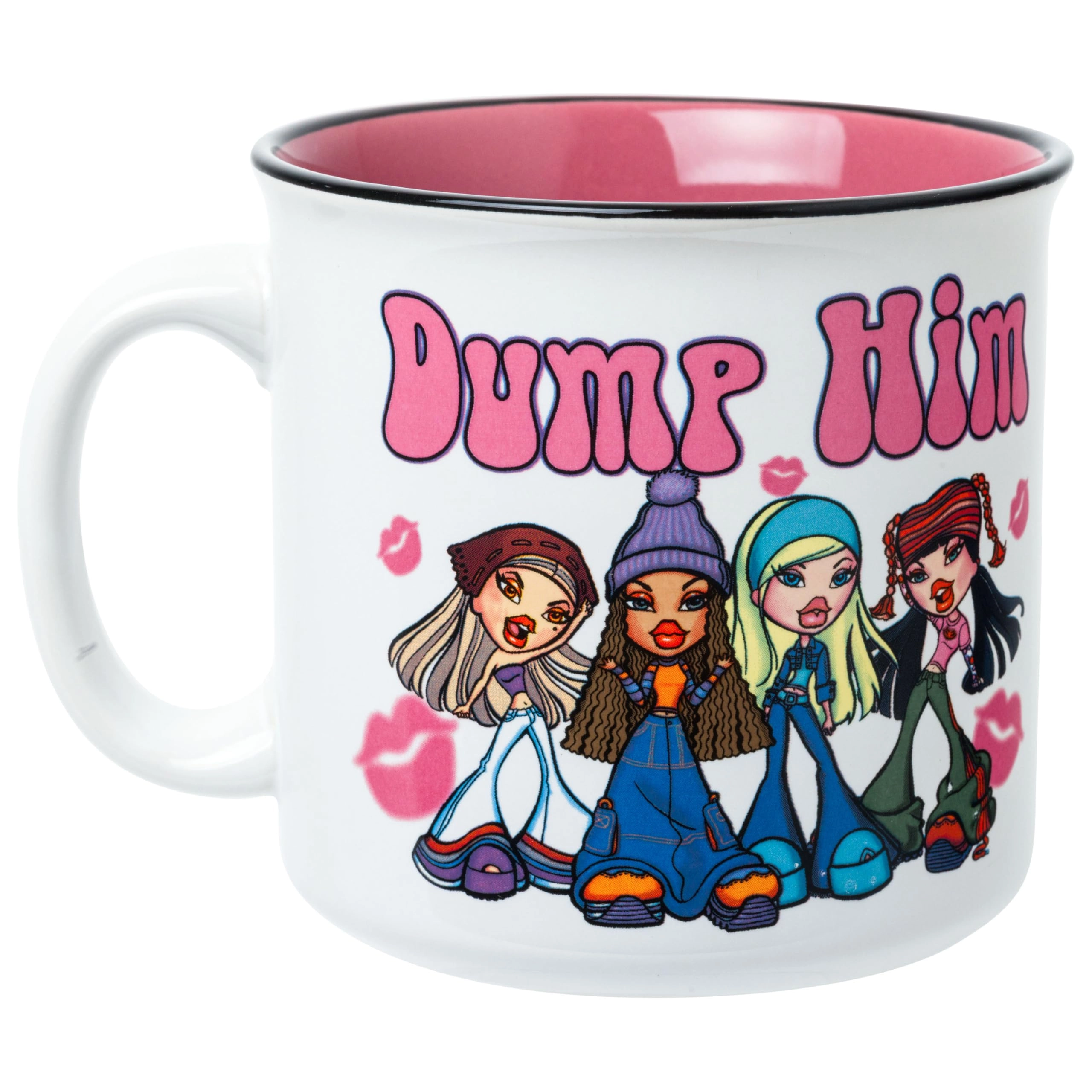Bratz Dump Him Stars Glitter Ceramic Mug - 1 pcs