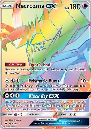 Pokémon Necrozma GX - 1pcs