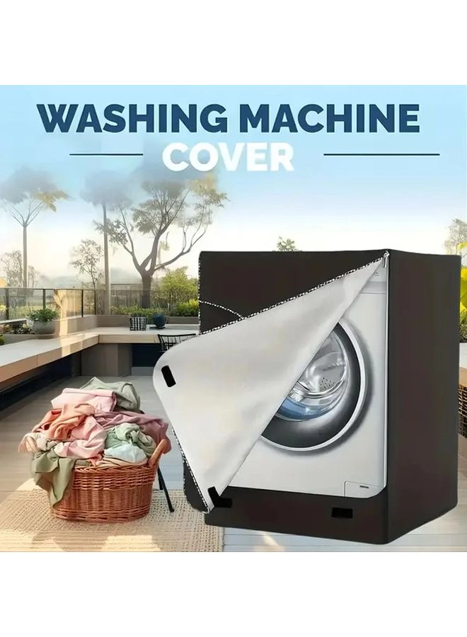 Generic Front Load Washer Dryer Cover - silvery S