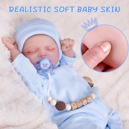 Reborn Baby Doll - 18 inches Vinyl Ages 3+