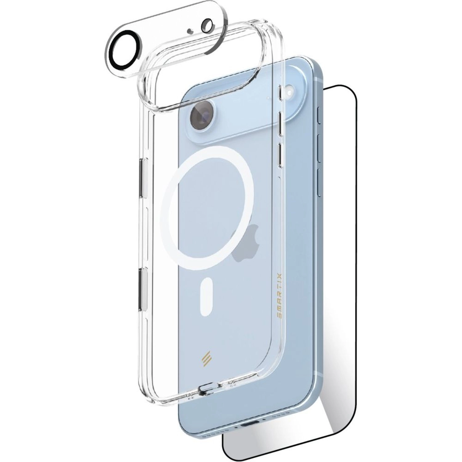 Smartix 3-in-1 Magnetic Bundle Case Protection Kit for iPhone 17 Air
