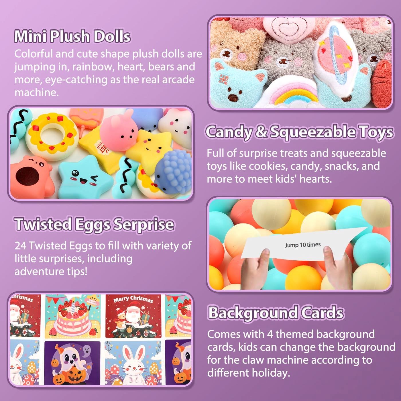 orange ocean Large Claw Machine Unicorns - 6-8 years