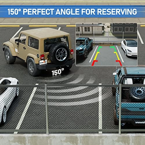 Rear View Backup Camera - Night vision composite yellow RCA 480 TV Lines