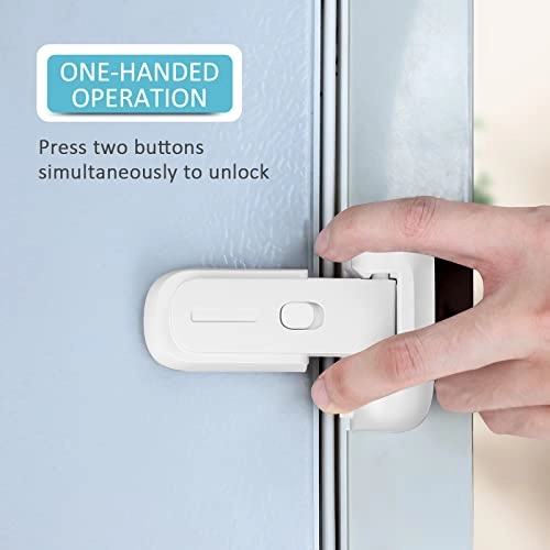Child Proof Fridge Lock - single-door refrigerators