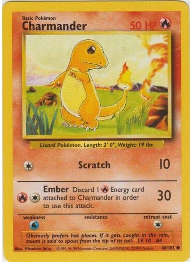 Pokmon Charmander 46/102 - Base Set