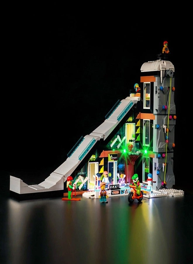 Vonado LED Light Kit - for LEGO Ski and Climbing Center 60366 Lights Only No Models