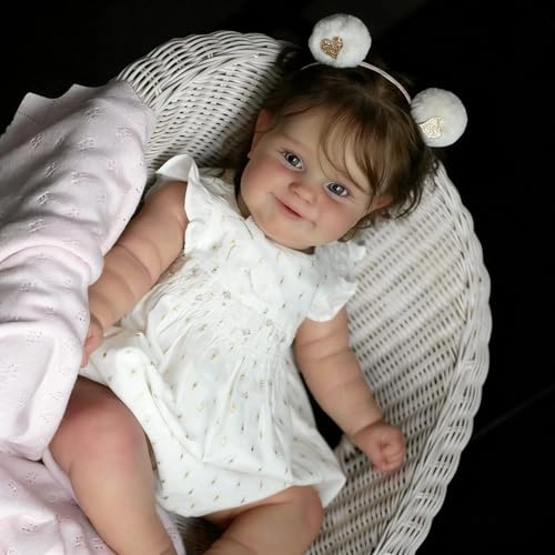 Maddie Reborn Baby Doll - 20 Inch Full body vinyl girl Ages 3+