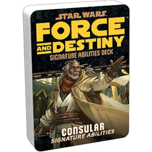 Fantasy Flight Games Star Wars RPG: Force and Destiny - Consular Signature Abilities Specialization Deck