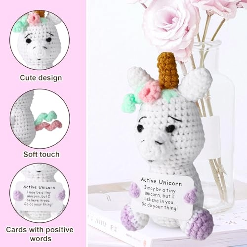 Unicorn Crochet 13 cm