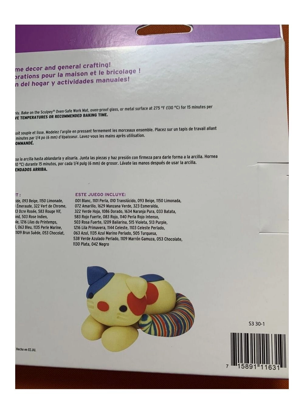 III Oven-Bake Clay - 853 grams