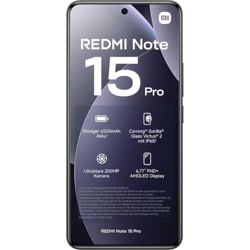 Note 15 pro 8GB 512GB