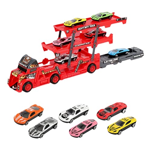 Car Transporter Truck - 6pcs Bundle