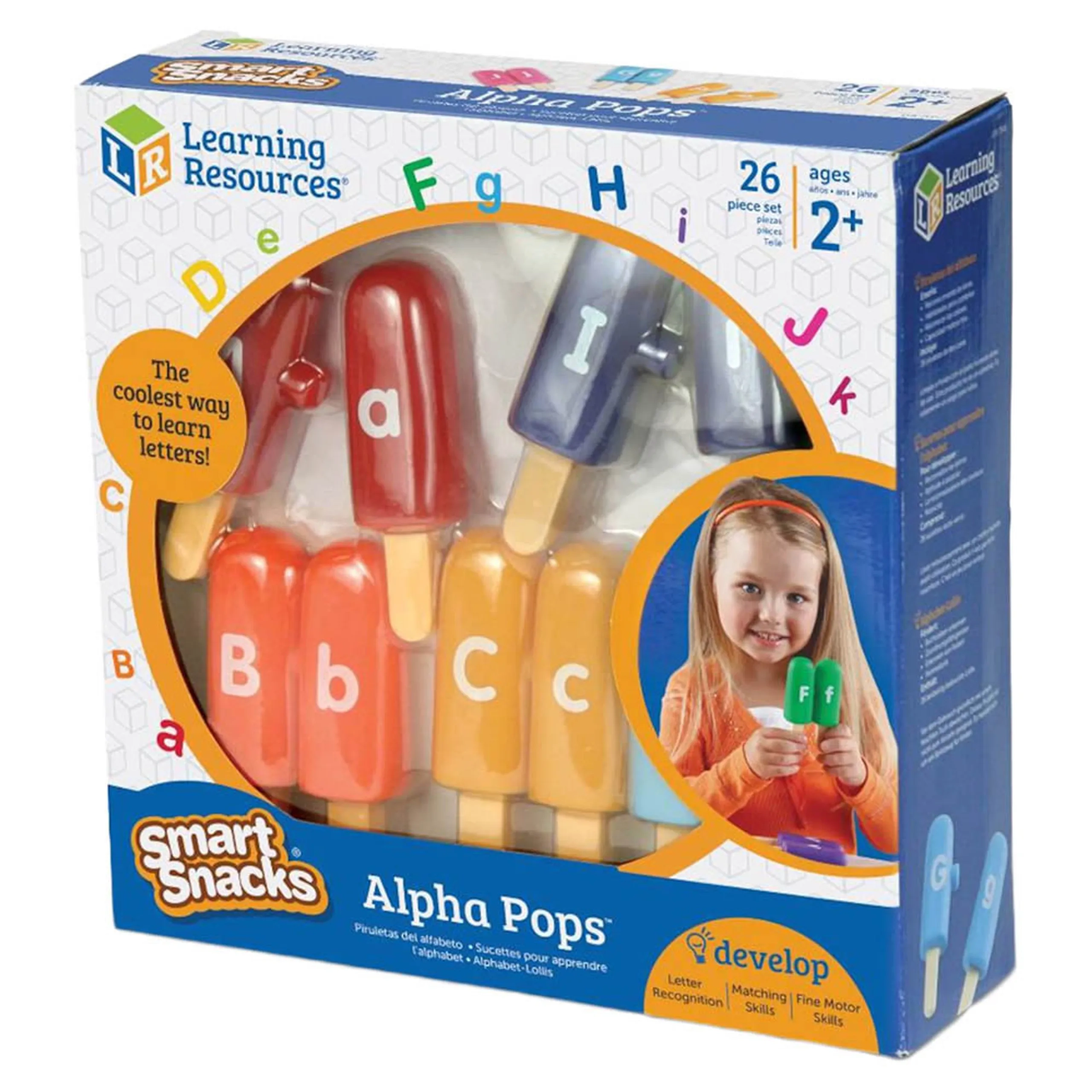 Learning Resources Alpha Pops - 3 years & above 2 pieces