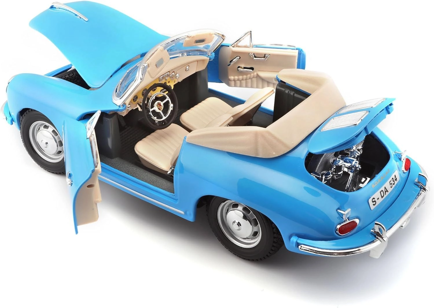 Porsche 356B Cabriolet - 1:18
