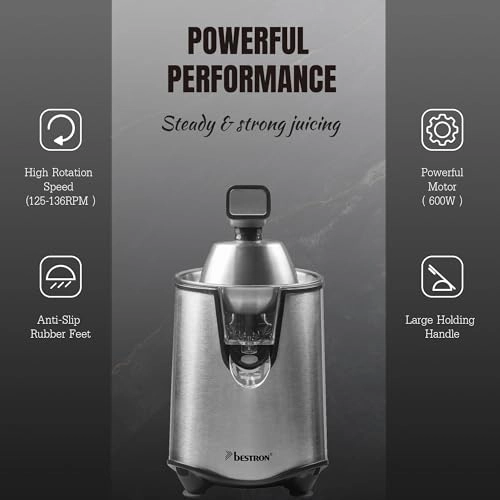 Electric juicer - 600 watts 500 Milliliters