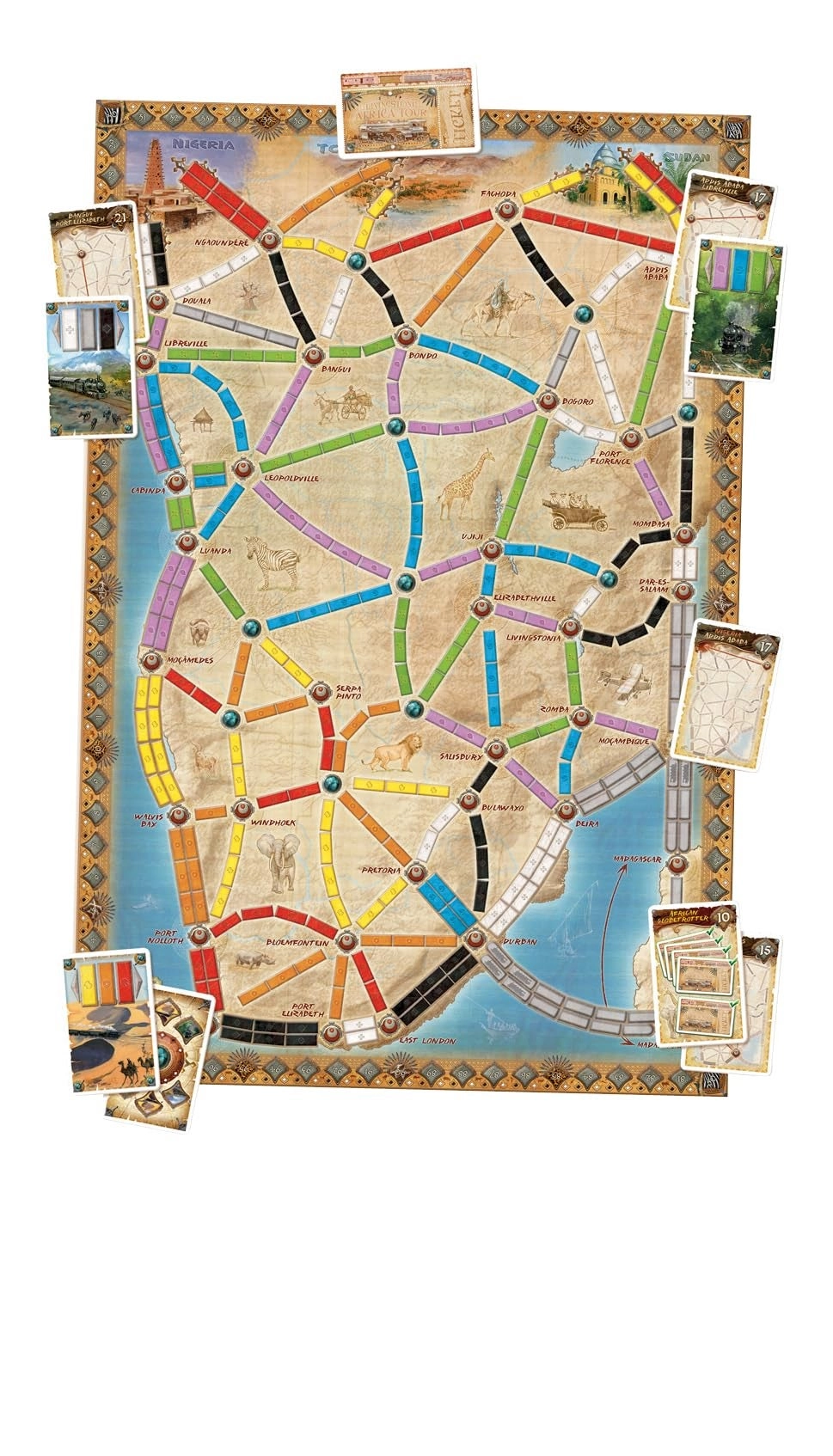 Ticket To Ride: The Heart Of Africa