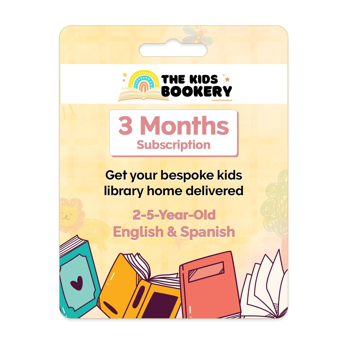 THE KIDS BOOKERY 3 Months Kids Books Subscription Book - 2 to 5 Years