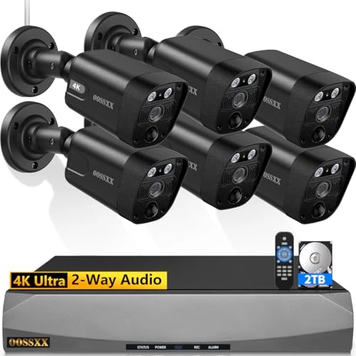 6-Cams - 4 8Ch 4K/8.0 Megapixel