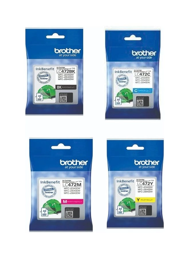 Brother LC472 - Standard Yield Multicolor