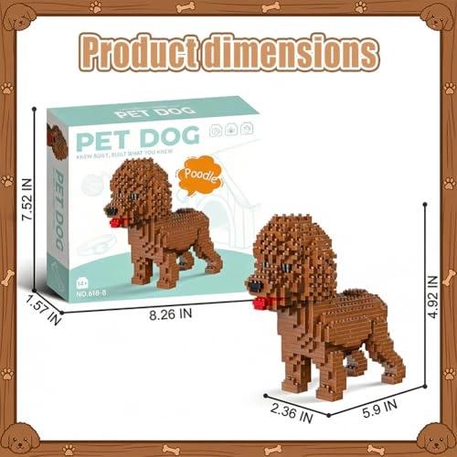 Dog Building Blocks - Dog 1pcs