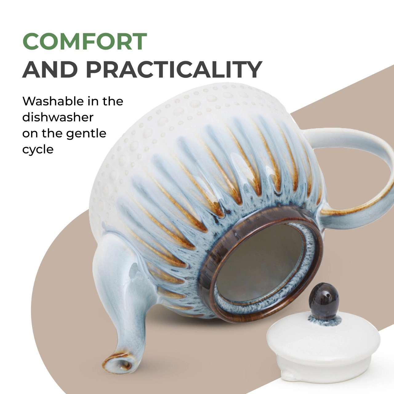 Aleksa - White Porcelain 1100ml