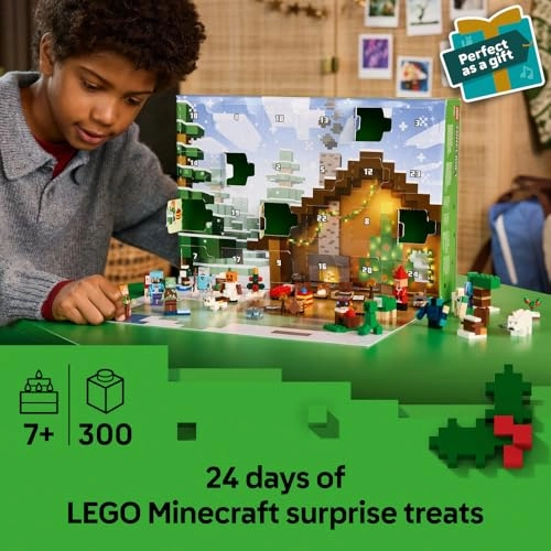 Minecraft Advent Calendar 2025 (21280) - 24 Surprises 7+ Years