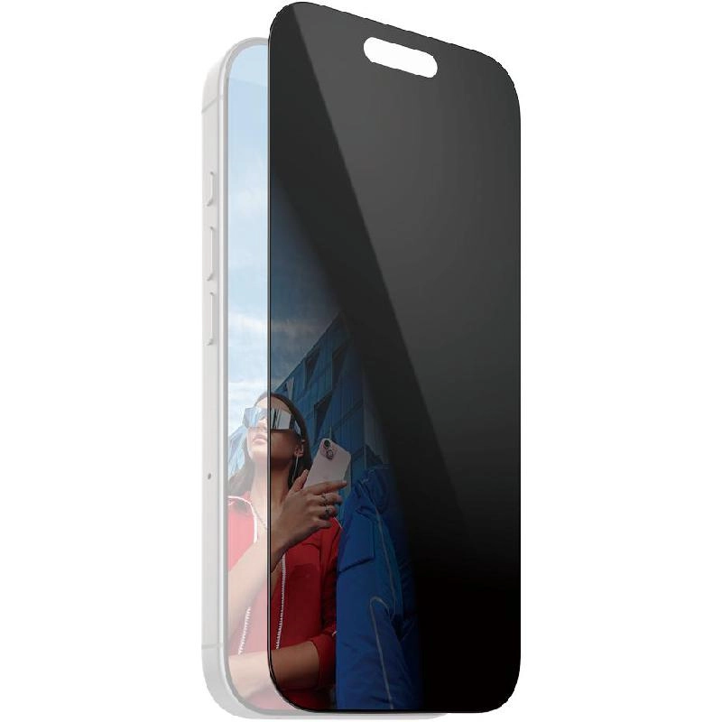 Ultra Wide Fit Clear Tempered Glass Screen Protector for iPhone 16 Plus