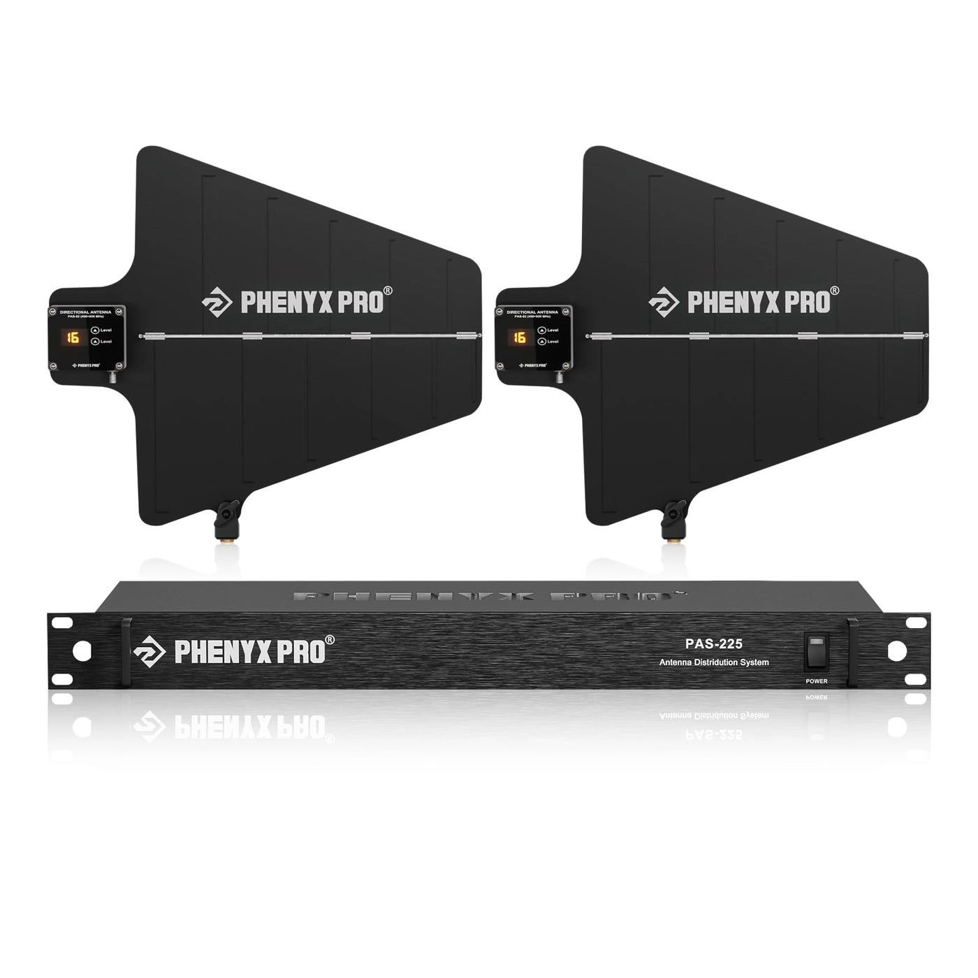 PAS225 - UHF Antenna Distribution System 8 Outputs + PAS82 - Directional Antenna Paddle