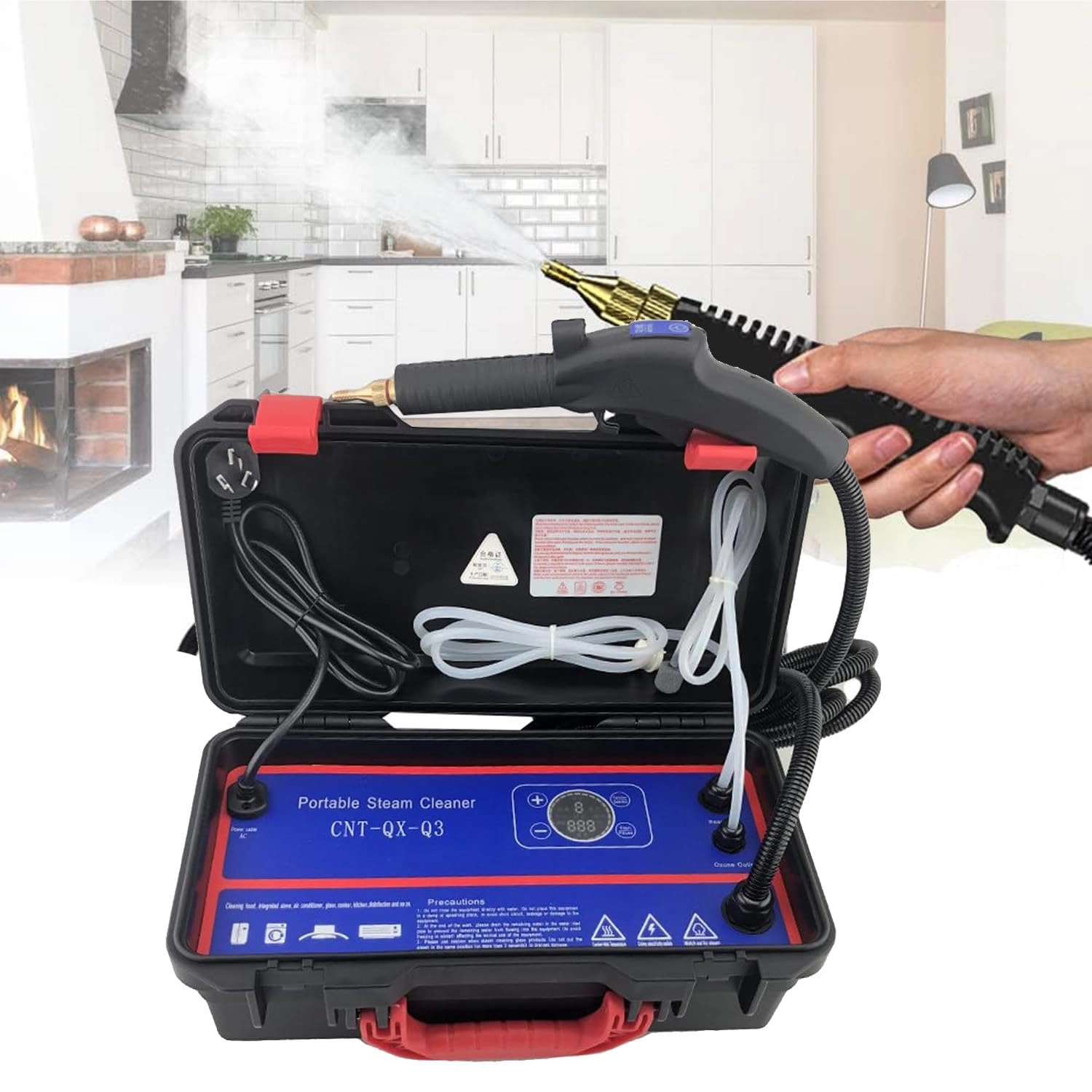 High Pressure Steam Cleaner - 3-3.5bar 300 Milliliters