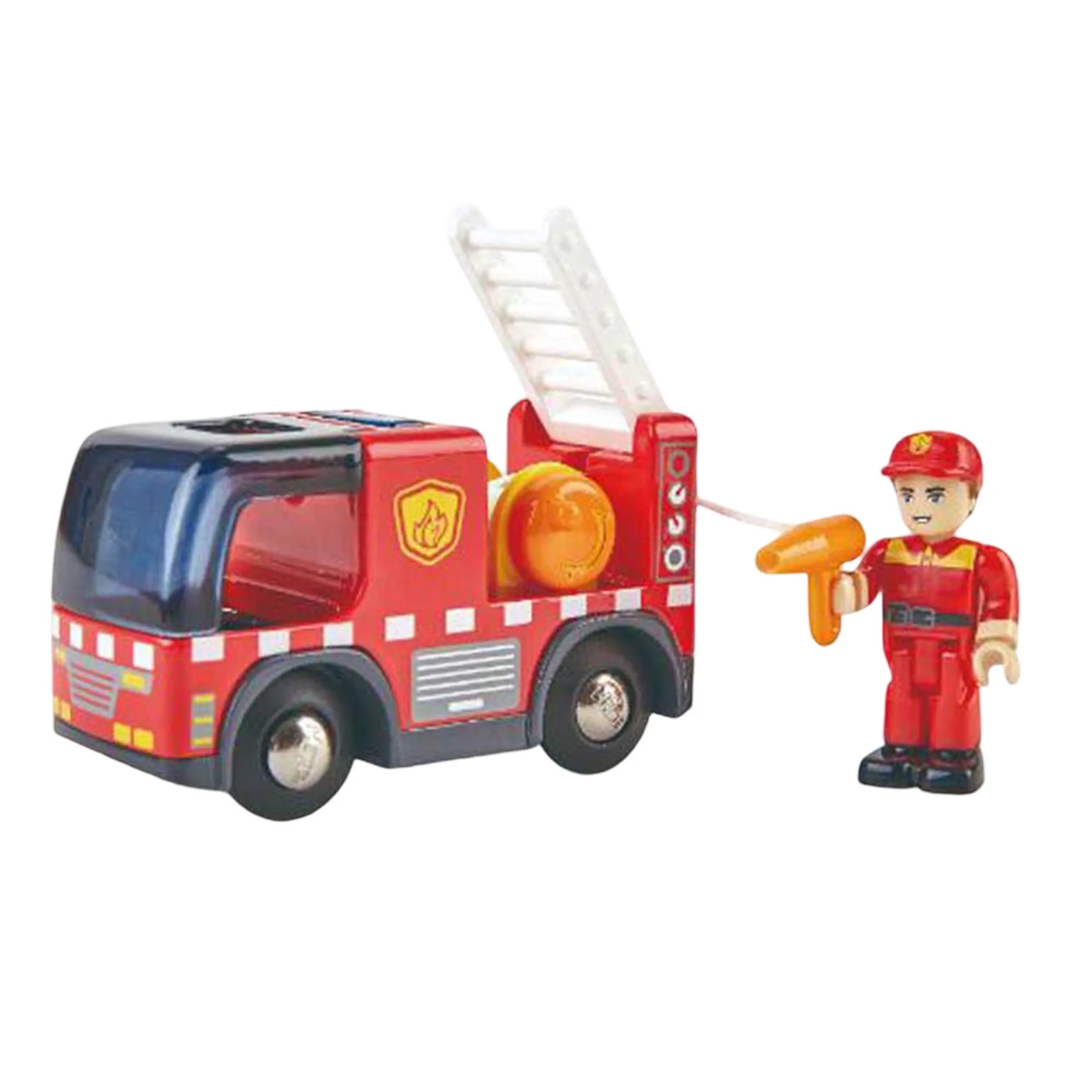 Fire Truck With Siren - Figurine
