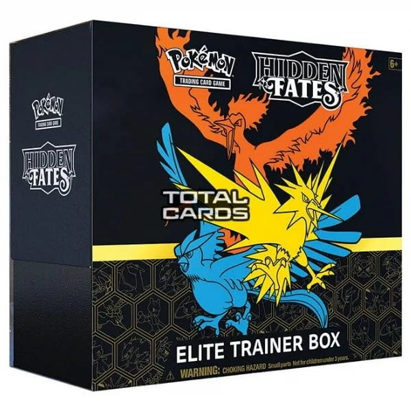 Pokmon Hidden Fates Elite Trainer Box - 10pcs