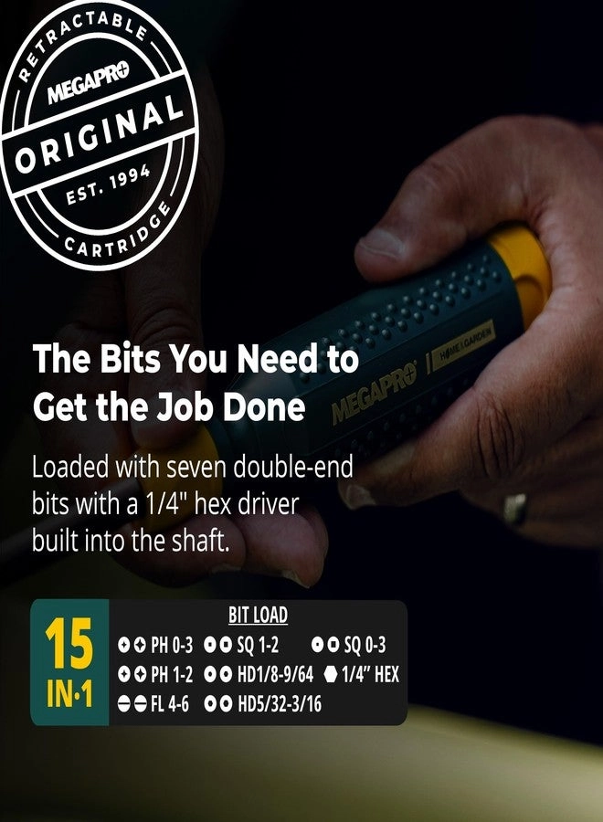 Multi-bit Screwdriver - 15-in-1