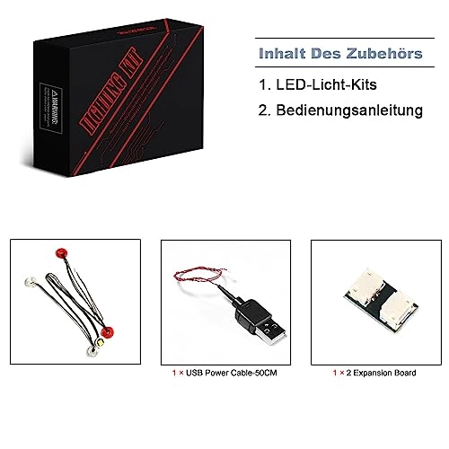 LED Light Set for LEGO Dilophosaurus Ambush Jurassic Park 76958