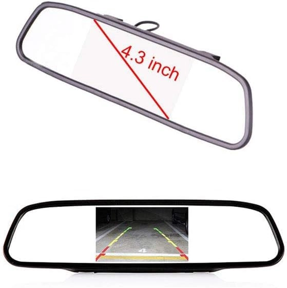 Reversing Camera + LCD Colour Display Monitor - Night vision AHD video signal or CVBS signal 1280 x 720 pixels