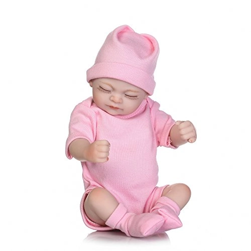 Reborn Baby Doll - 10inch 25cm Silicone Vinyl Girl