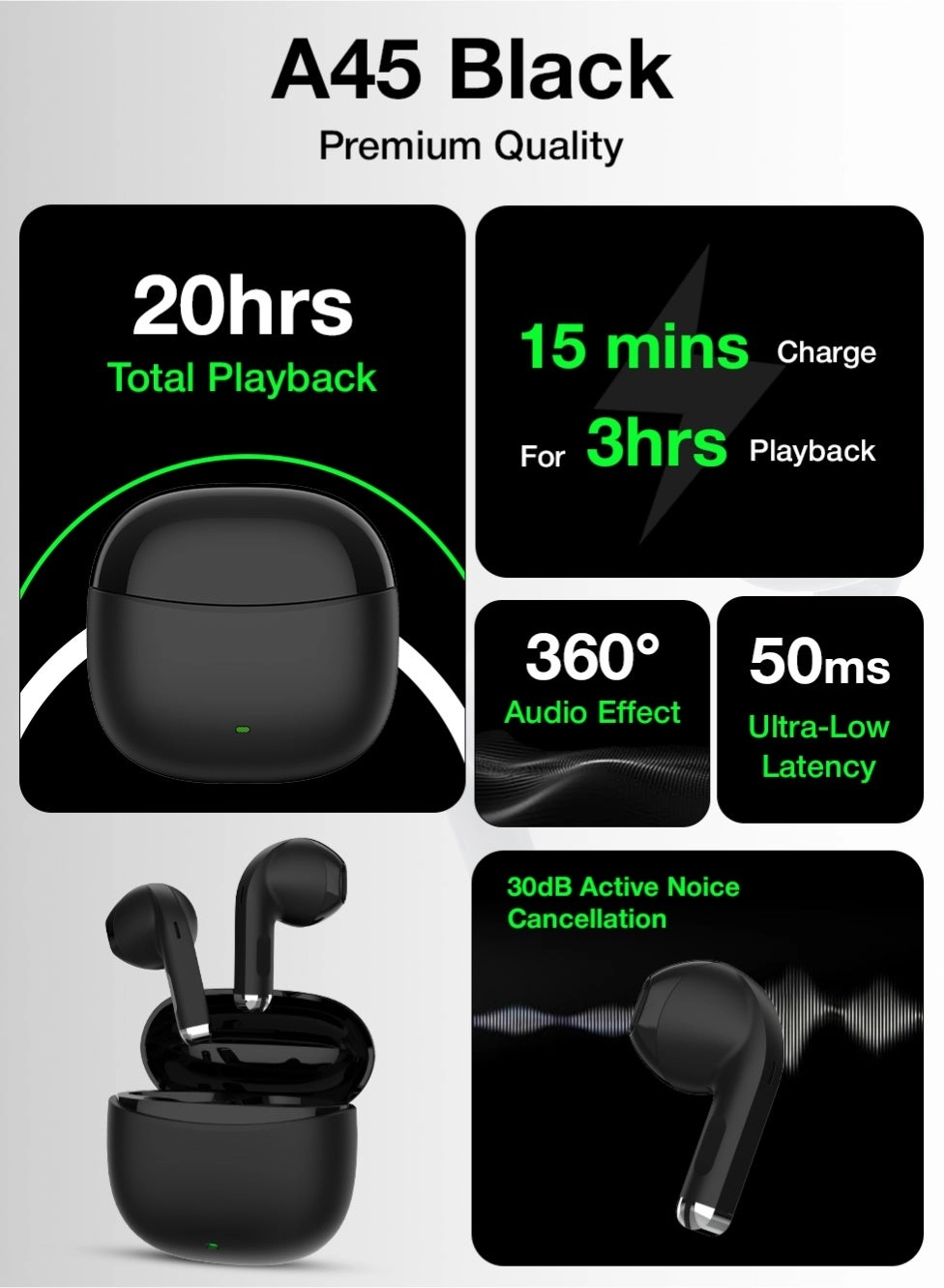 A45 Grace Wireless Headset