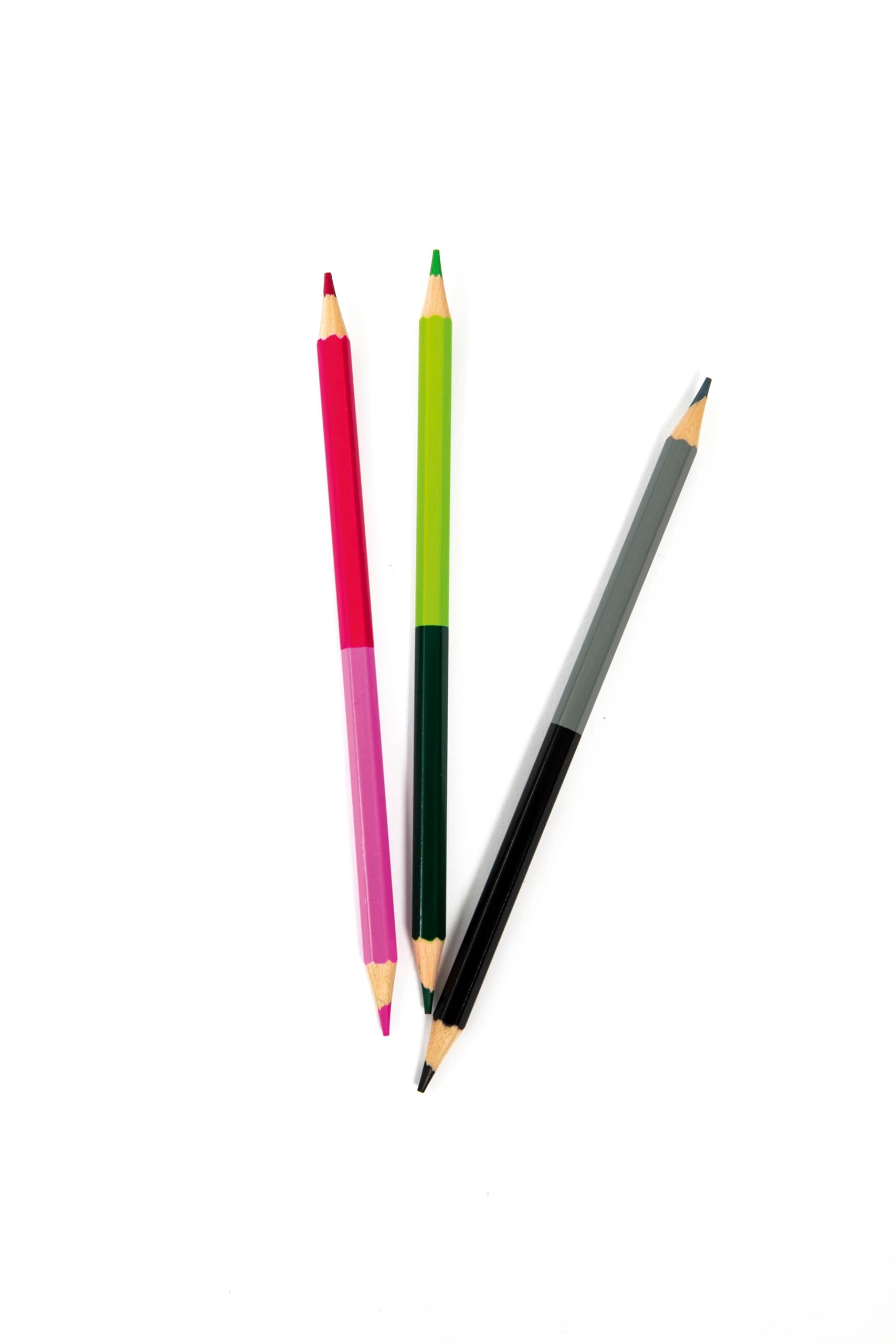Double-Ended Coloured Pencils - 24 Colours