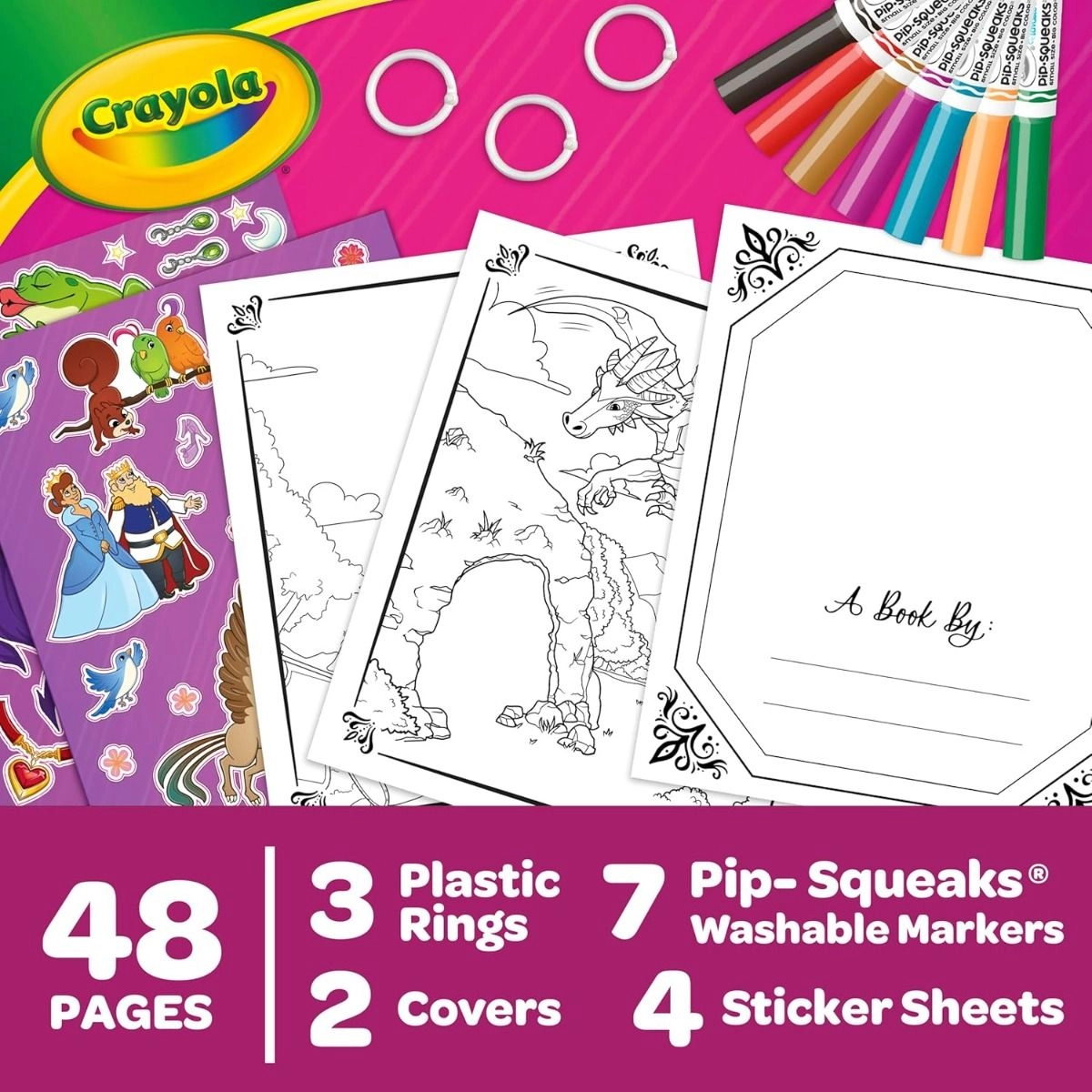 Create Your Own Storybook Fairytale - 7 Pipsqueak Markers