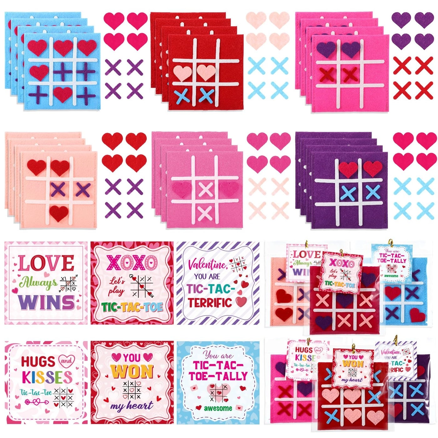 Tic Tac Toe Game - 24 Pack