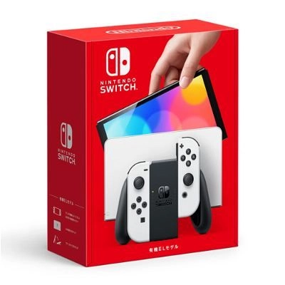 Nintendo Switch OLED - White Joy-Con Bundle