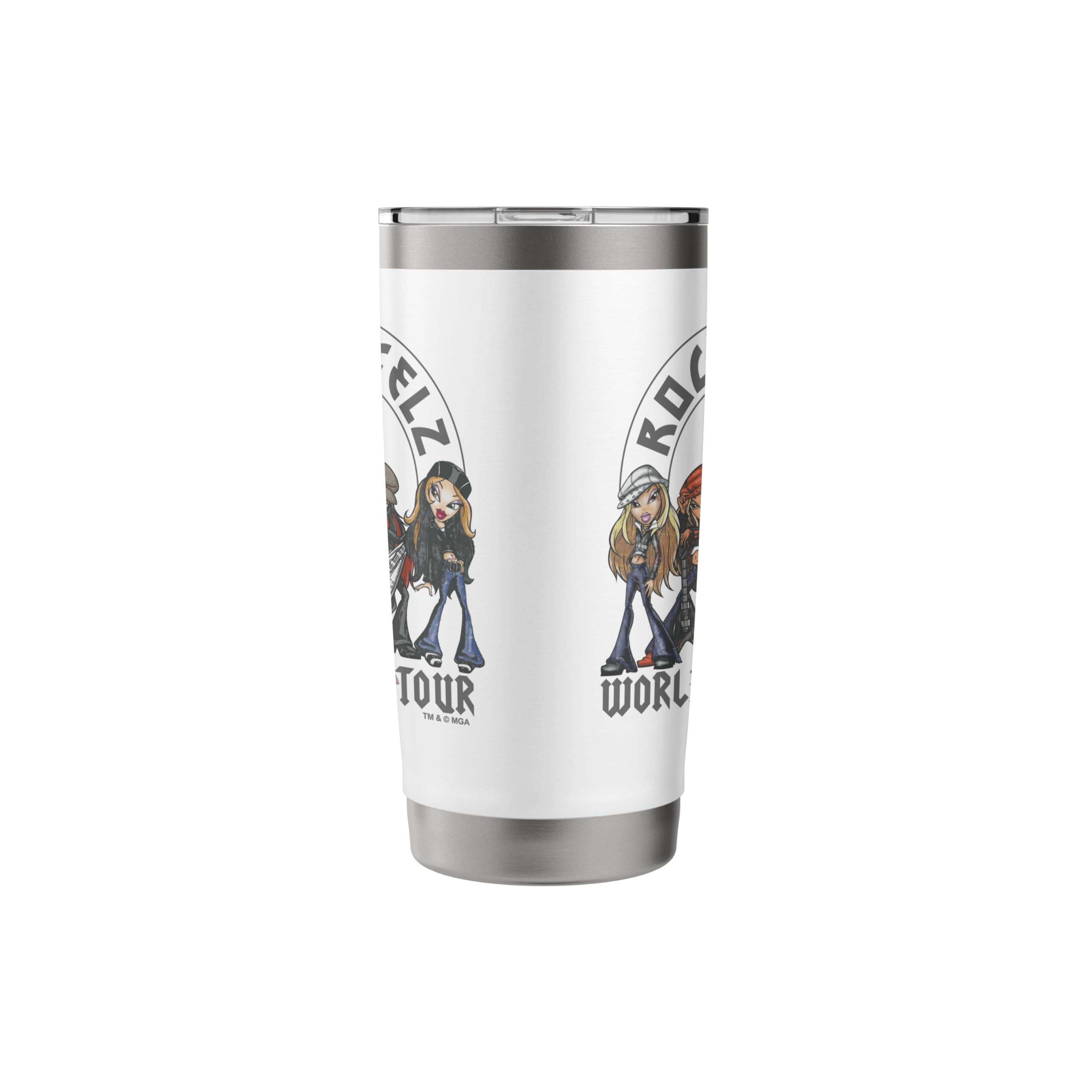 Stainless Steel Rock Angelz World Tour 2005 Poster Insulated Tumbler - 591ml