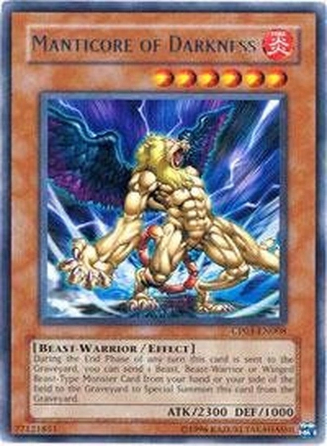 Yu-Gi-Oh! Manticore of Darkness CP03-EN008 - Champion Pack Game 3 Promo Edition