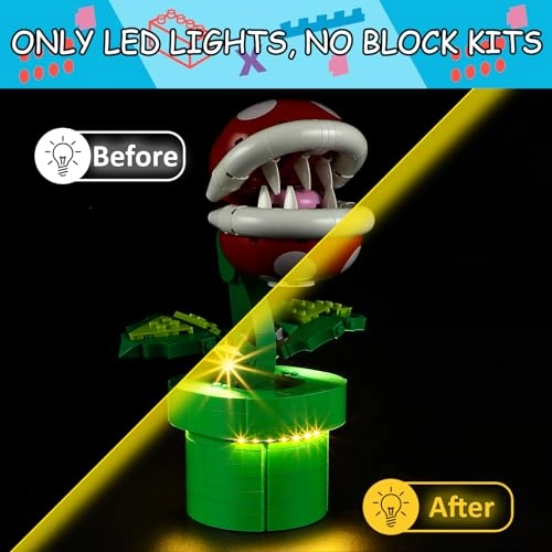 LED Light Kit for 71426 Piranha Plant