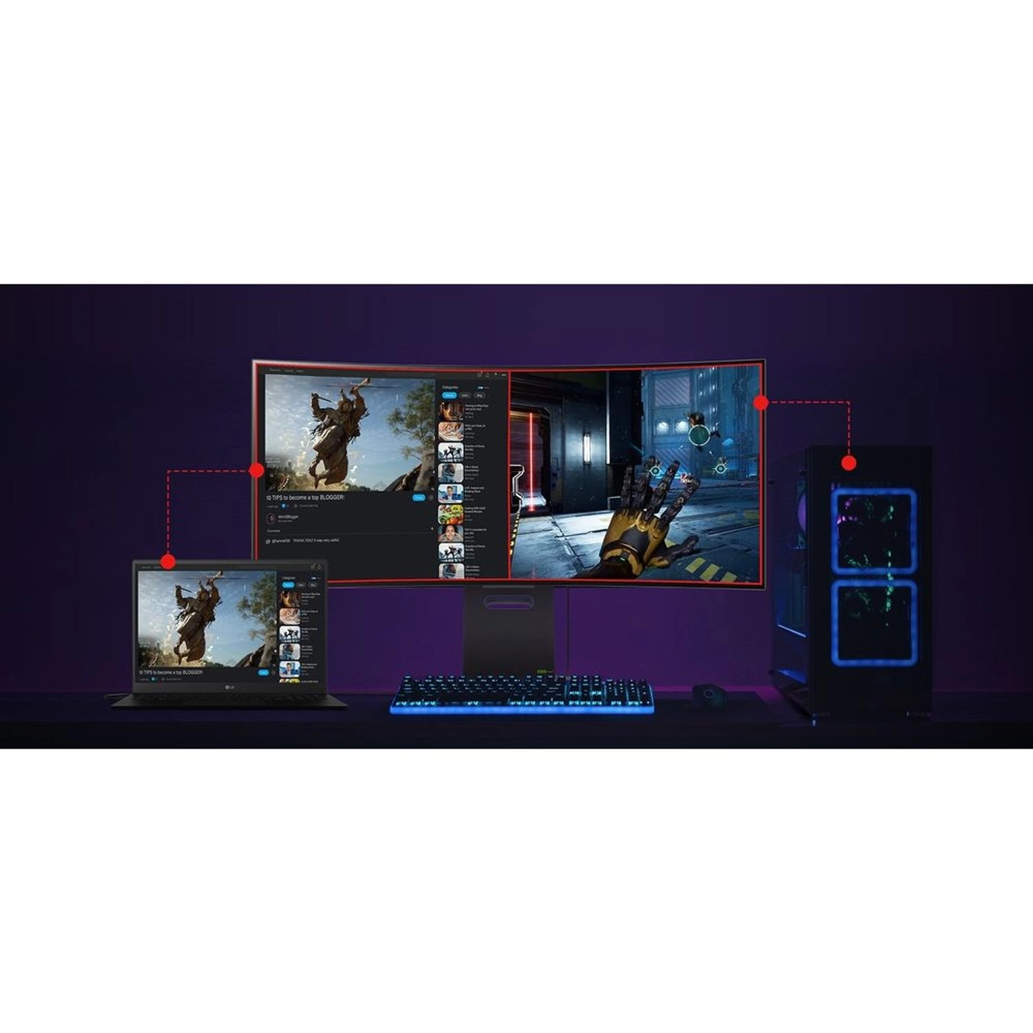 UltraGear OLED - 34GS95QE 34 inch 3440 X 1440 pixels