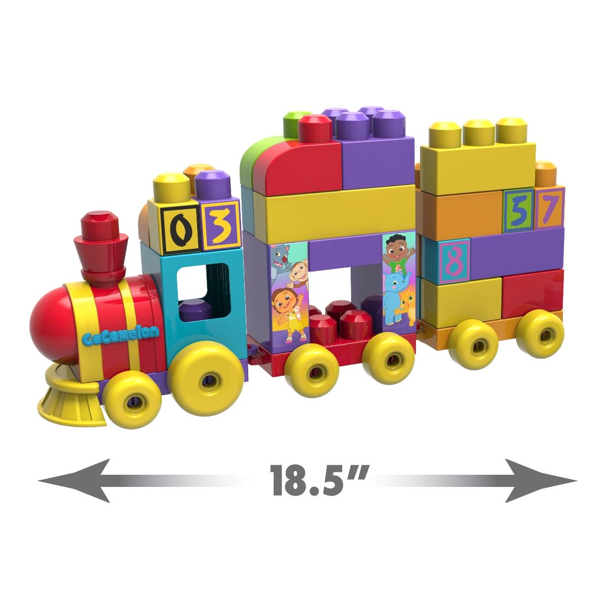 Stacking Train - 3 years & above 40-piece