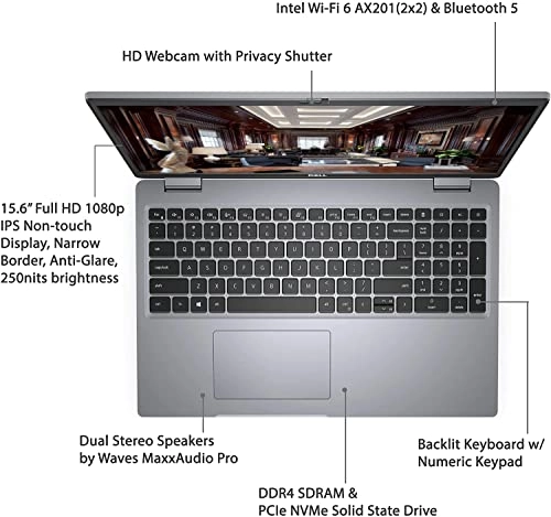 Latitude 5520 - 15.6'' i5-1135G7 16GB DDR4 512GB SSD