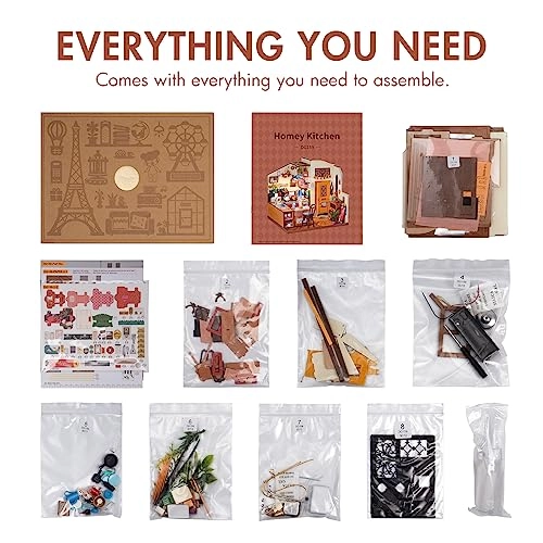 Miniature House Kit - Becka's Baking House LED Toplight