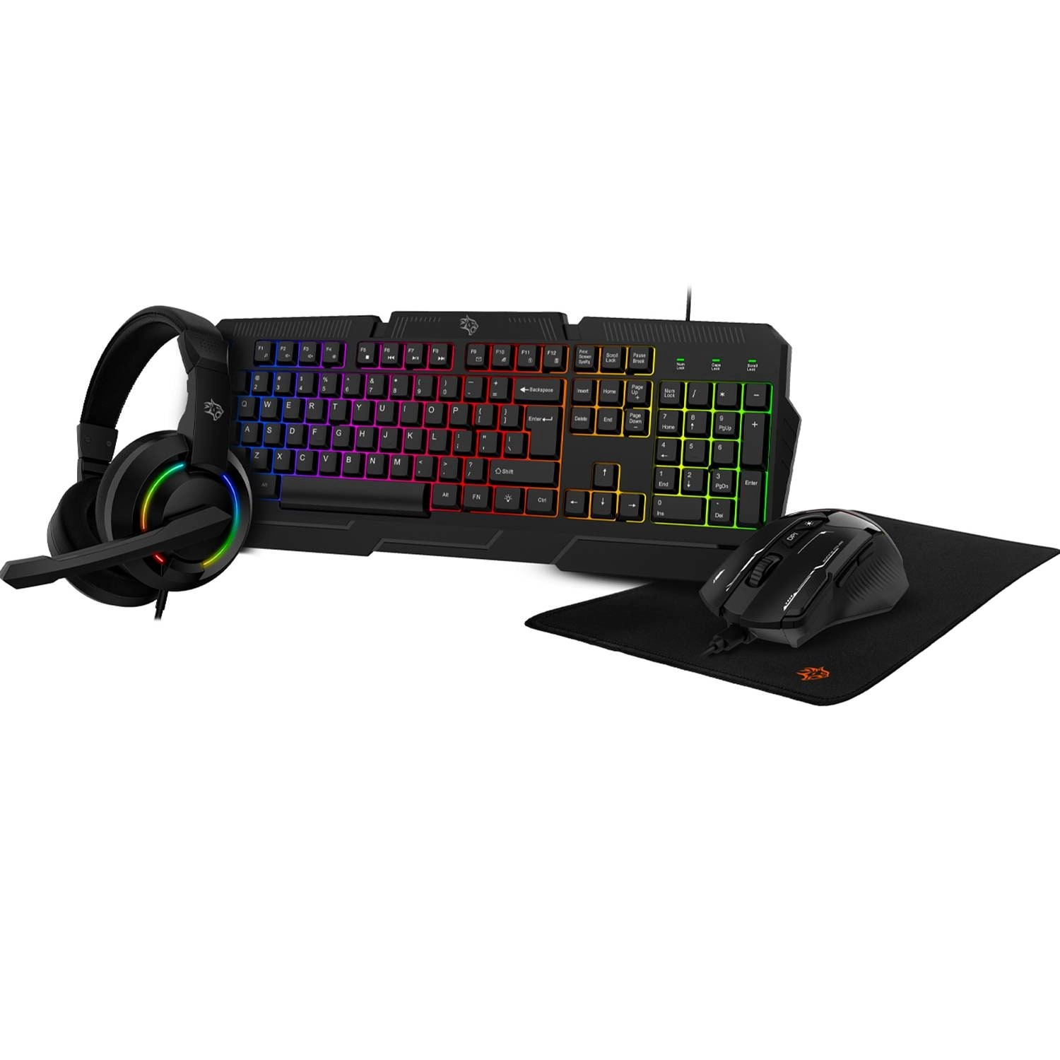 Porodo Gaming 4 in 1 Gaming Kit - Wired