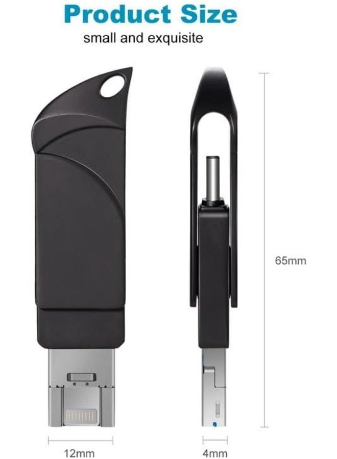 USB Flash Drive - USB 3.0 Type A Lightning Micro USB 2TB